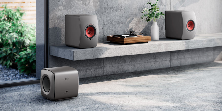 KEF KC62 重低音揚聲器推出全新鈦灰色