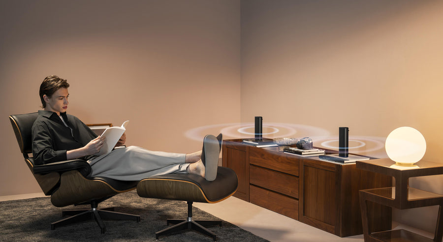 如何將 Muo 設定為立體聲揚聲器