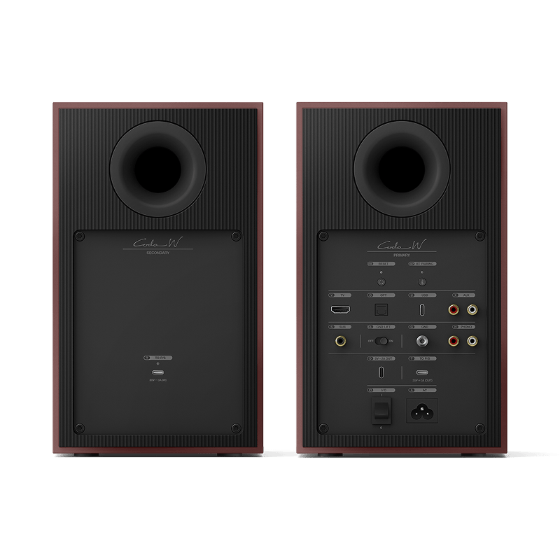 KEF Coda W 背面連接埠
